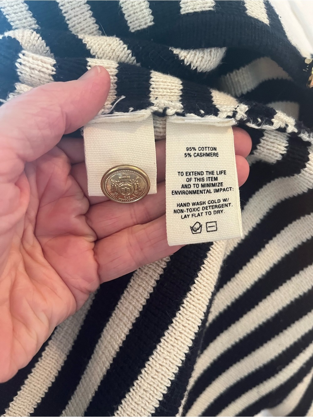 ALEX MILL Striped Paris Jacket Size Small - Picture 6 of 6